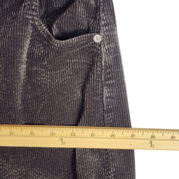 Rolla's ELLE SUPER FLARE Hi Rise Brown Corduroy Relaxed US Size 27 Aussie Size 9 - Picture 13 of 16